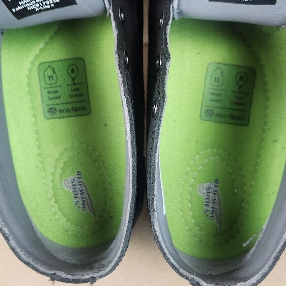 Red Wing Shoes 3557 Men's Size 6 Black Leather Work Boots NEW (need laces) - Picture 9 of 16